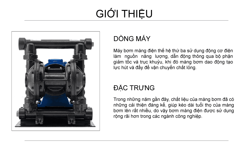 Bơm Màng Điện GODO DBY3-32 GANG