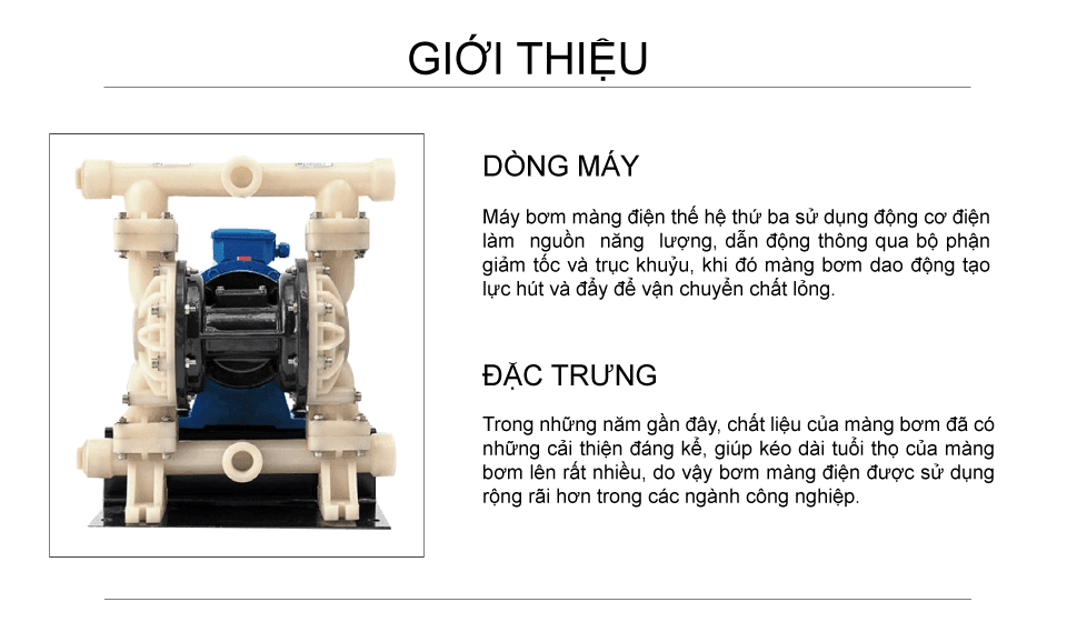 Bơm Màng Điện GODO DBY3S-40 TEFLON