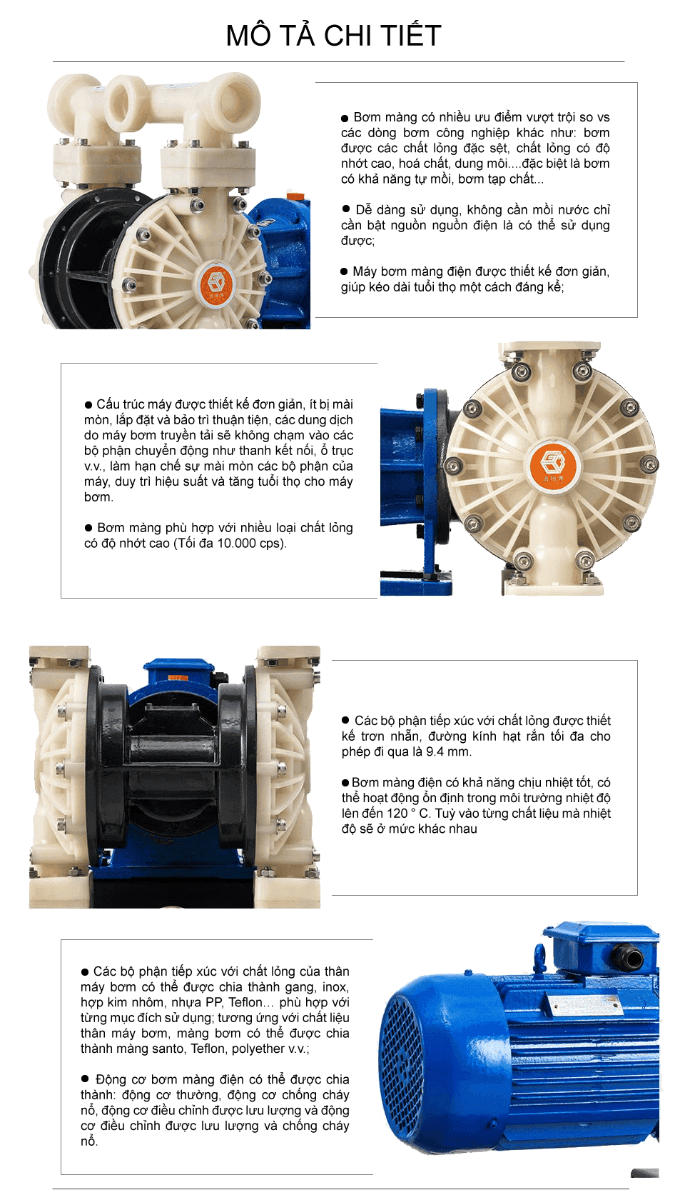 Bơm Màng Điện GODO DBY3S-65 TEFLON