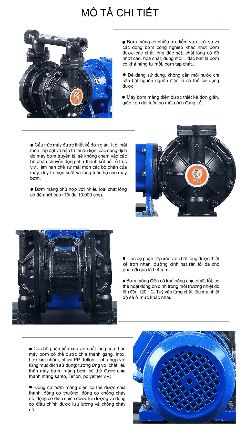Bơm Màng Điện GODO DBY3-15 GANG