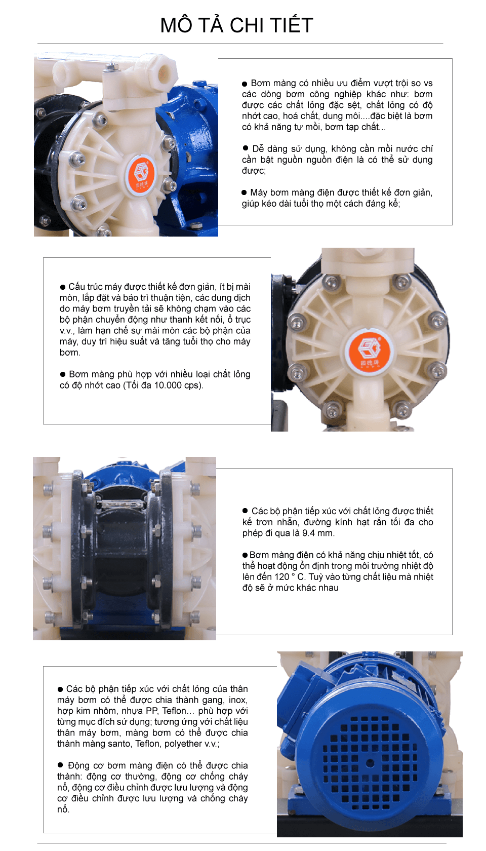 Bơm màng điện GODO DBY3S-25 Teflon