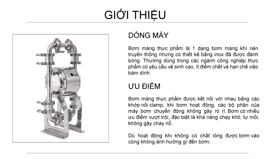 Bơm màng thực phẩm GODO QBW3-25