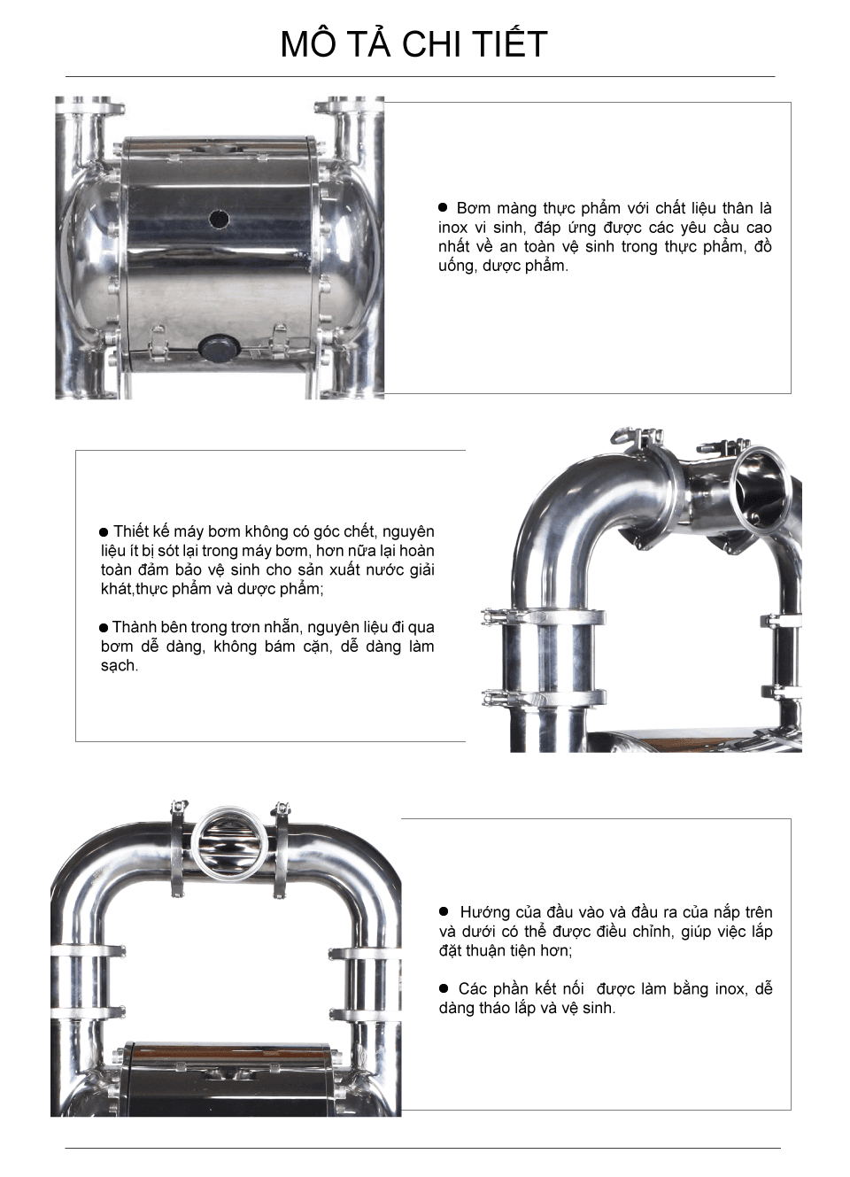 Bơm màng thực phẩm GODO QBW3-80