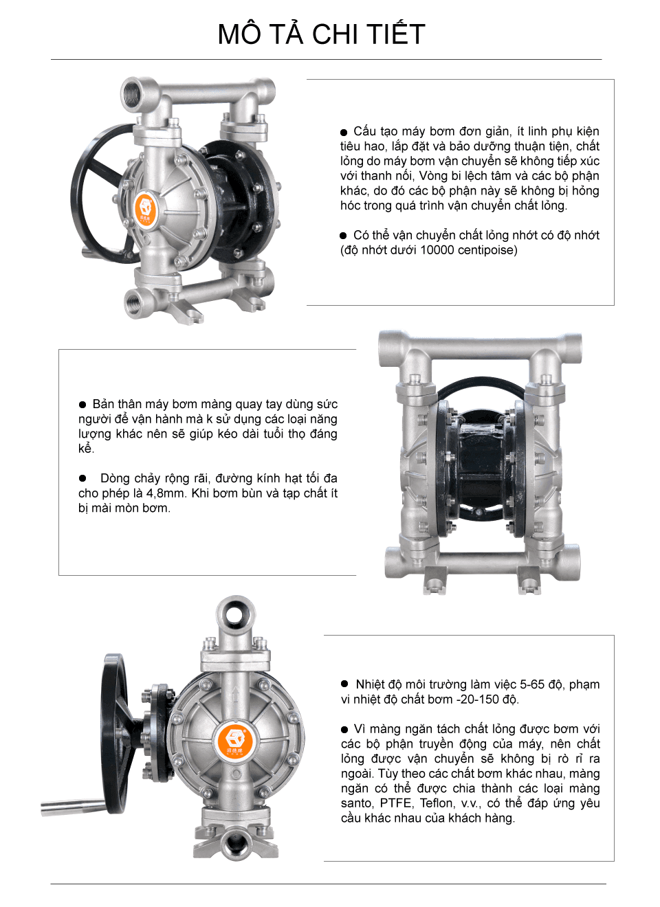 Bơm vận hành bằng tay GODO QBS3-25P