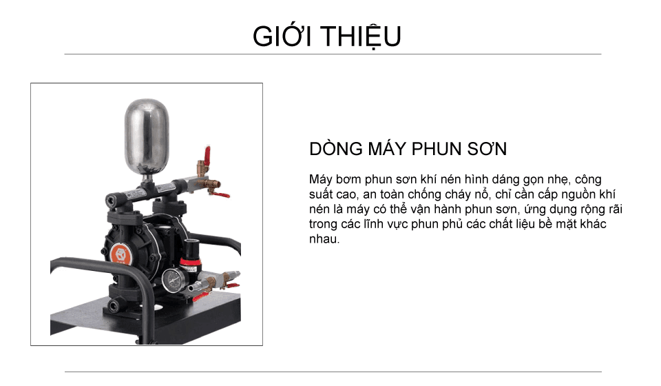 Máy Phun Sơn Khí Nén BP-10 Hợp Kim Nhôm