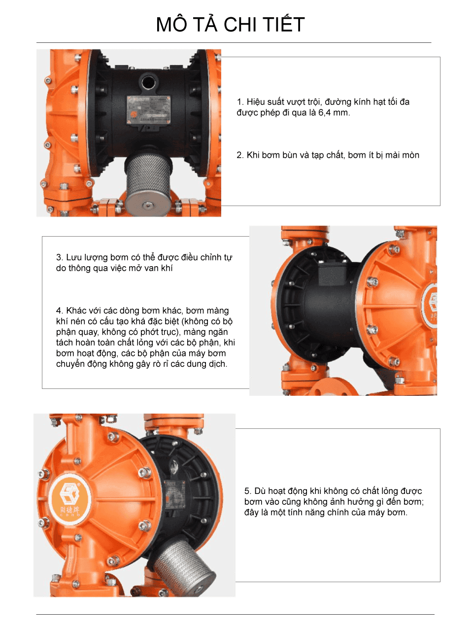 Ưu-điểm-bơm-màng-lót-Flo-BFQCF-25-PVDF