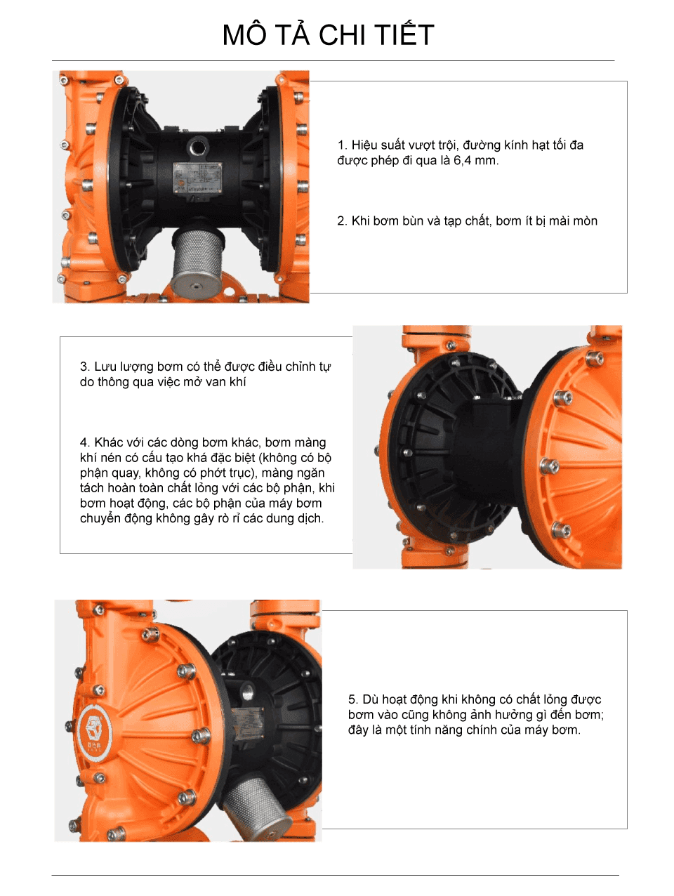 Ưu-điểmBơm-màng-lót-Flo-BFQCF-40-PVDF