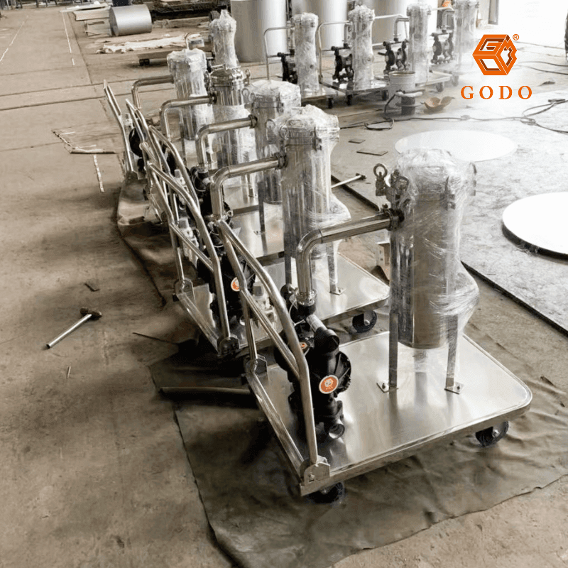 máy bơm màng sơn