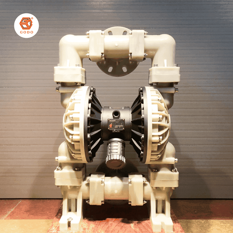 Bơm màng QBY3-80 Nhựa bơm hóa chất Bơm màng QBY3-80 Nhựa bơm hóa chất