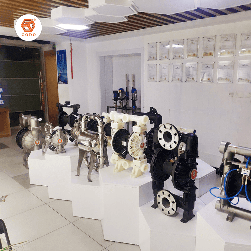 Các dòng máy bơm màng khí nén GODO Các dòng máy bơm màng khí nén GODO