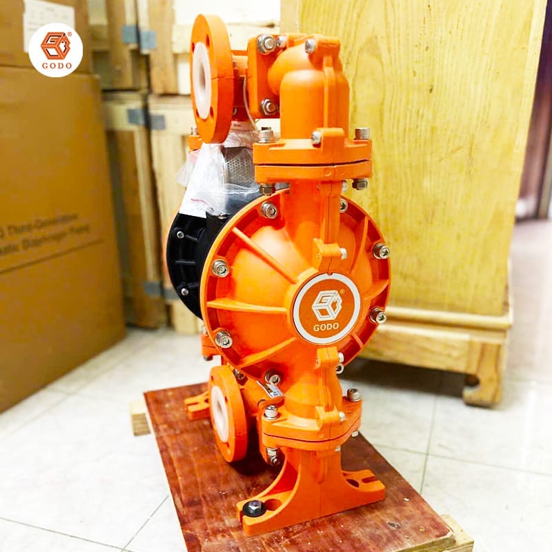 Máy bơm màng khí nén lót Flo BFQCF Máy bơm màng khí nén lót Flo BFQCF