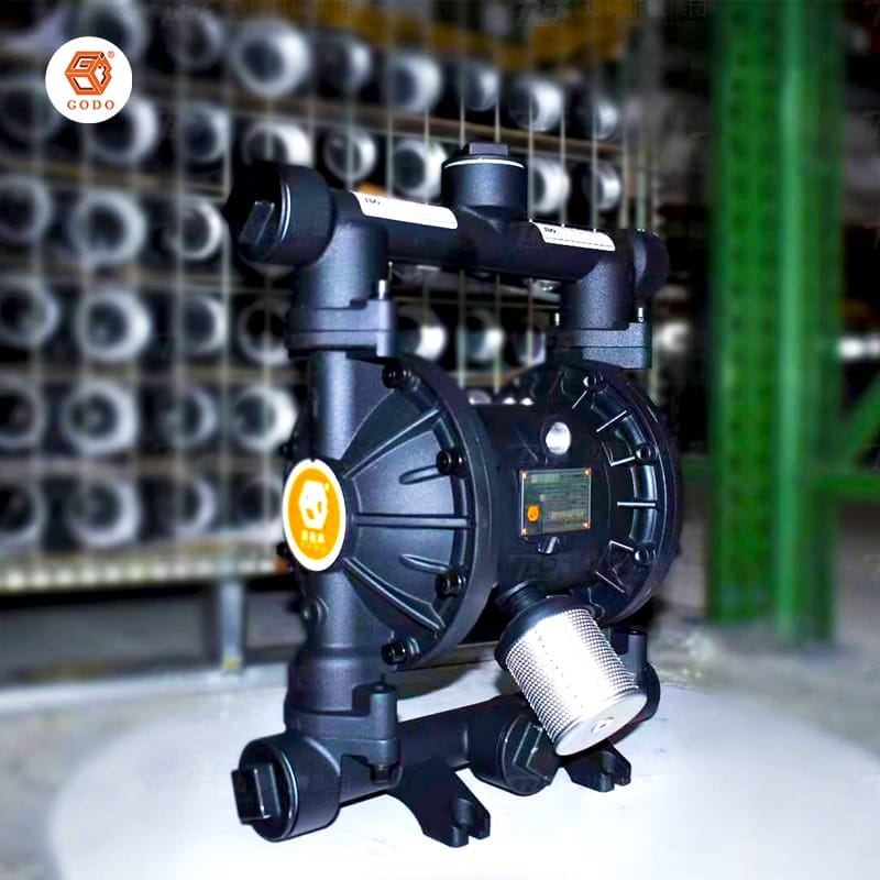 Máy bơm màng thân Hợp kim nhôm Máy bơm màng thân Hợp kim nhôm