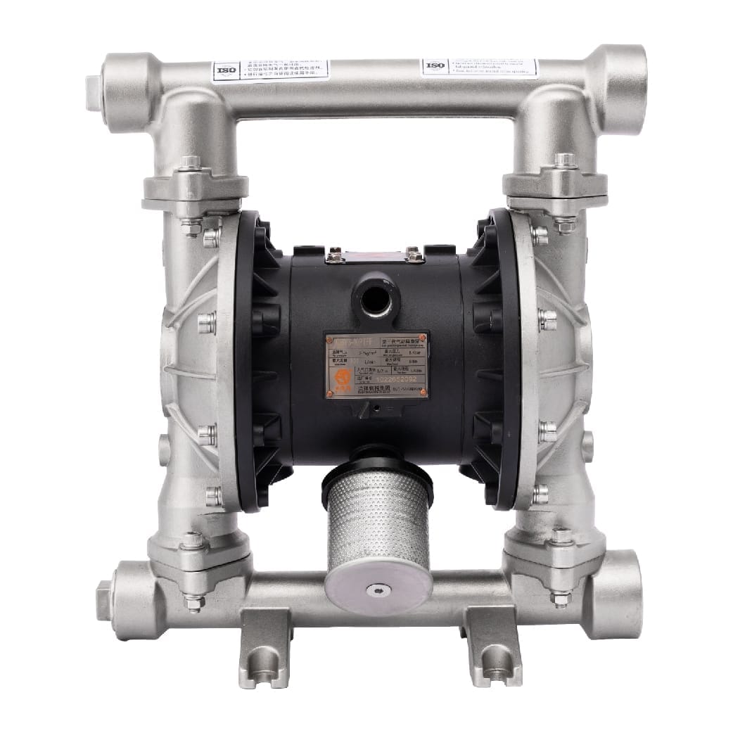 Bơm Màng Khí Nén GODO QBY3-40 INOX Bơm Màng Khí Nén GODO QBY3-40 INOX