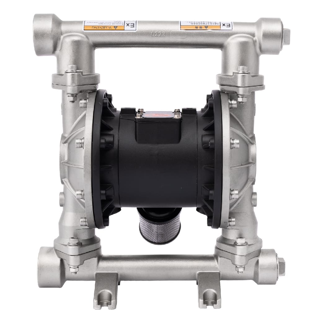 Bơm Màng Khí Nén GODO QBY3-40 INOX Bơm Màng Khí Nén GODO QBY3-40 INOX