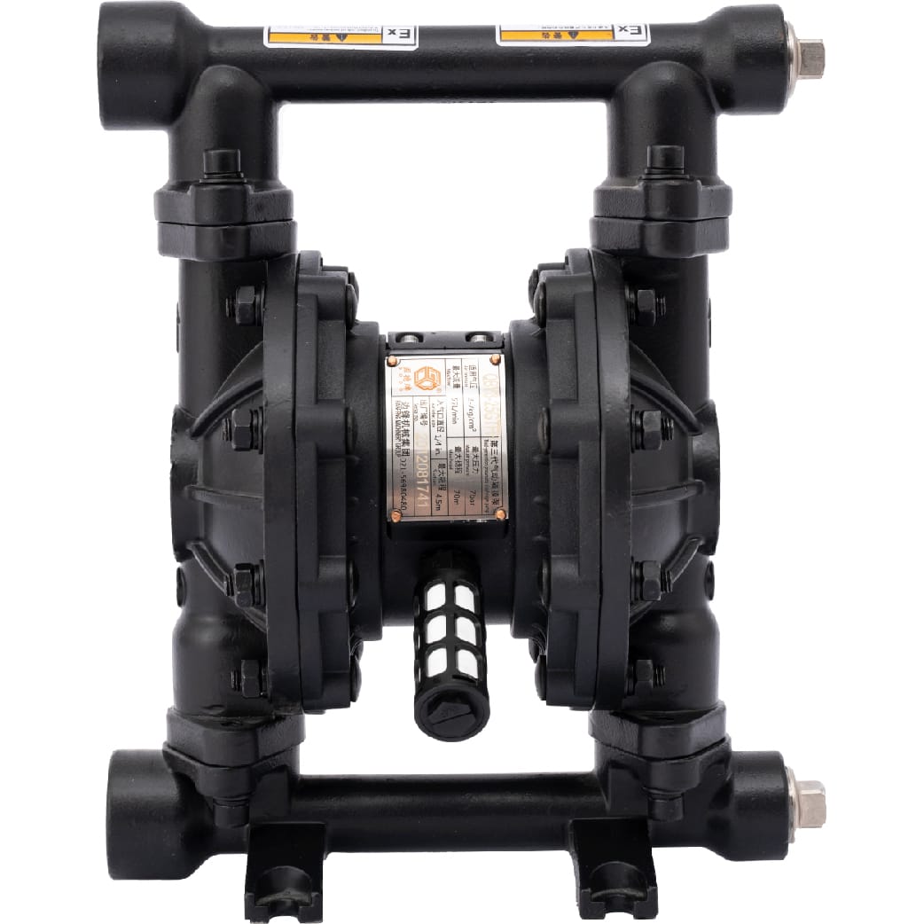 1-01 Bơm màng khí nén QBY3-25 Gang